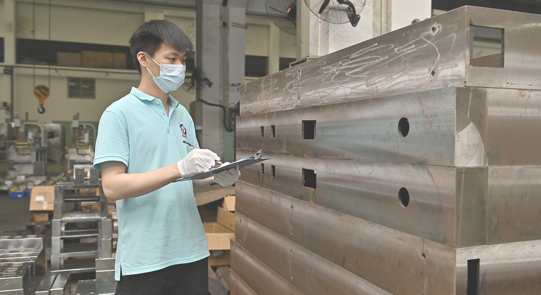 廣東瑞琪包裝機(jī)械有限公司原材料質(zhì)量檢測